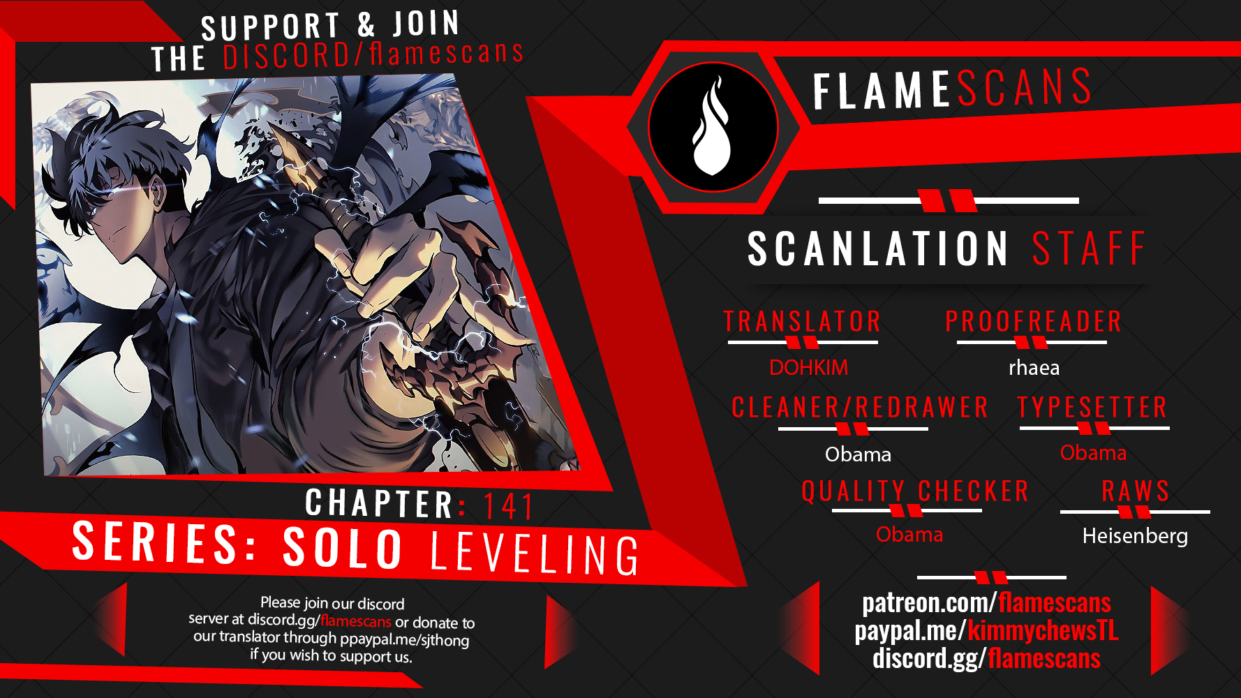 Solo Leveling Chapter 141 image 01